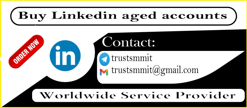 Buy Linkedin aged accounts