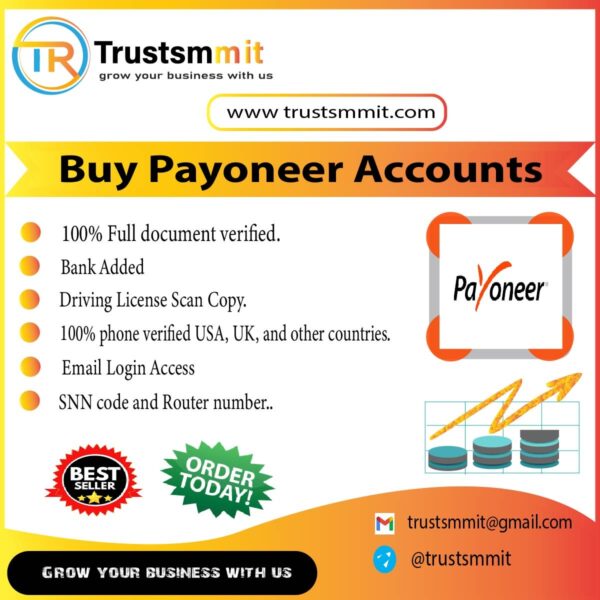 Buy Payoneer Accounts