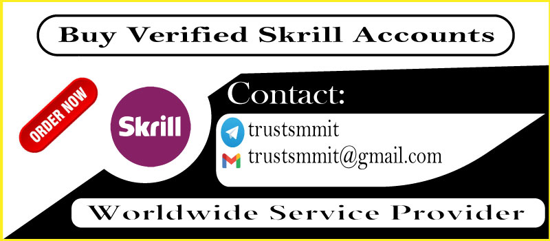 Buy Verified Skrill Accounts