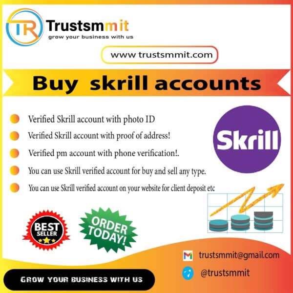 Buy Verified Skrill Accounts