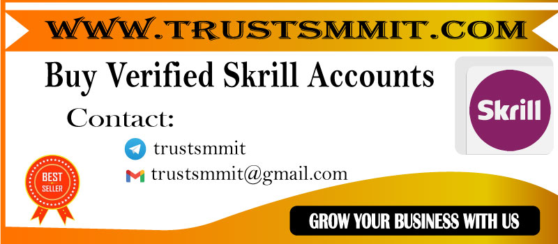 Buy Verified Skrill Accounts