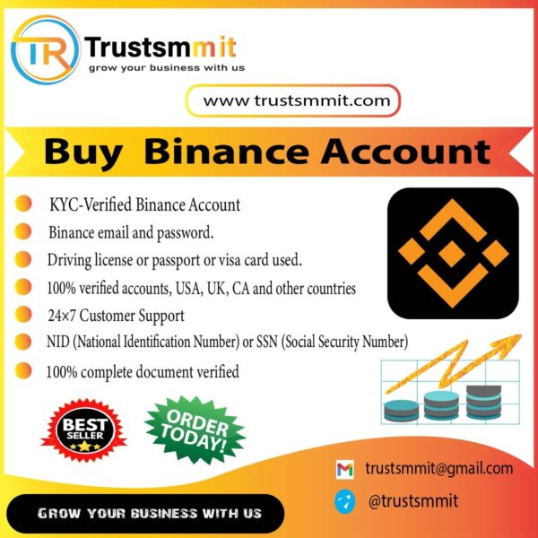 Buy verified Binance account