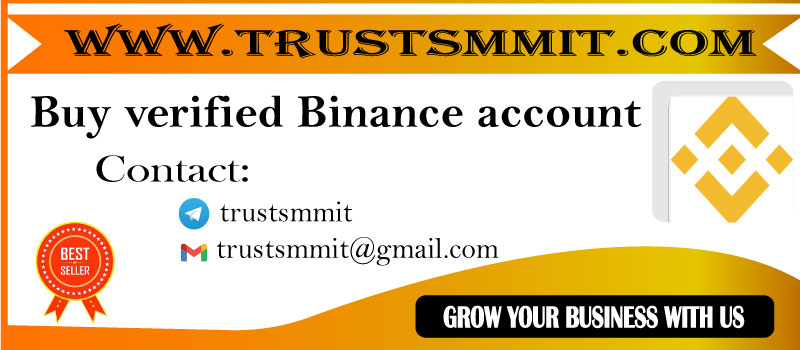 Buy verified Binance account